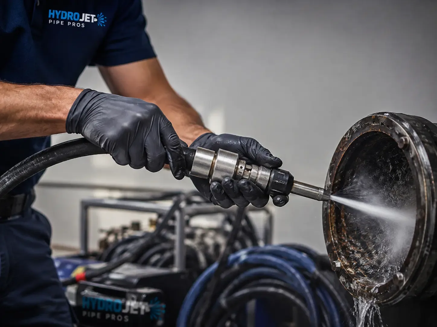 Hydro Jet Pipe Descaling in Freedom, CA
